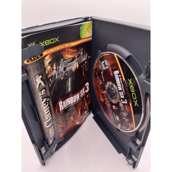 Tom Clancy's Rainbow Six 3 (Microsoft Xbox, 2003) Complete w/ Manual - Tested - Picture 4 of 7